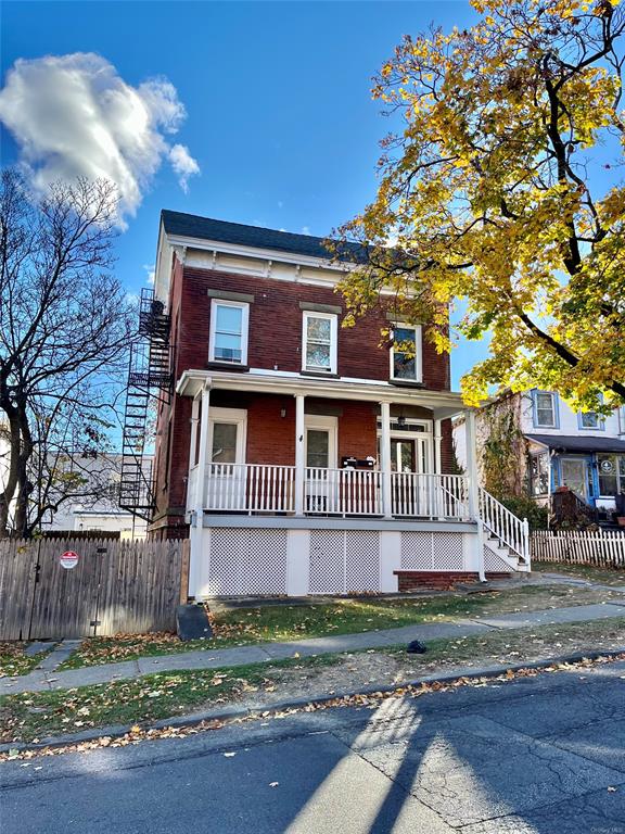 View of front of house with a porch