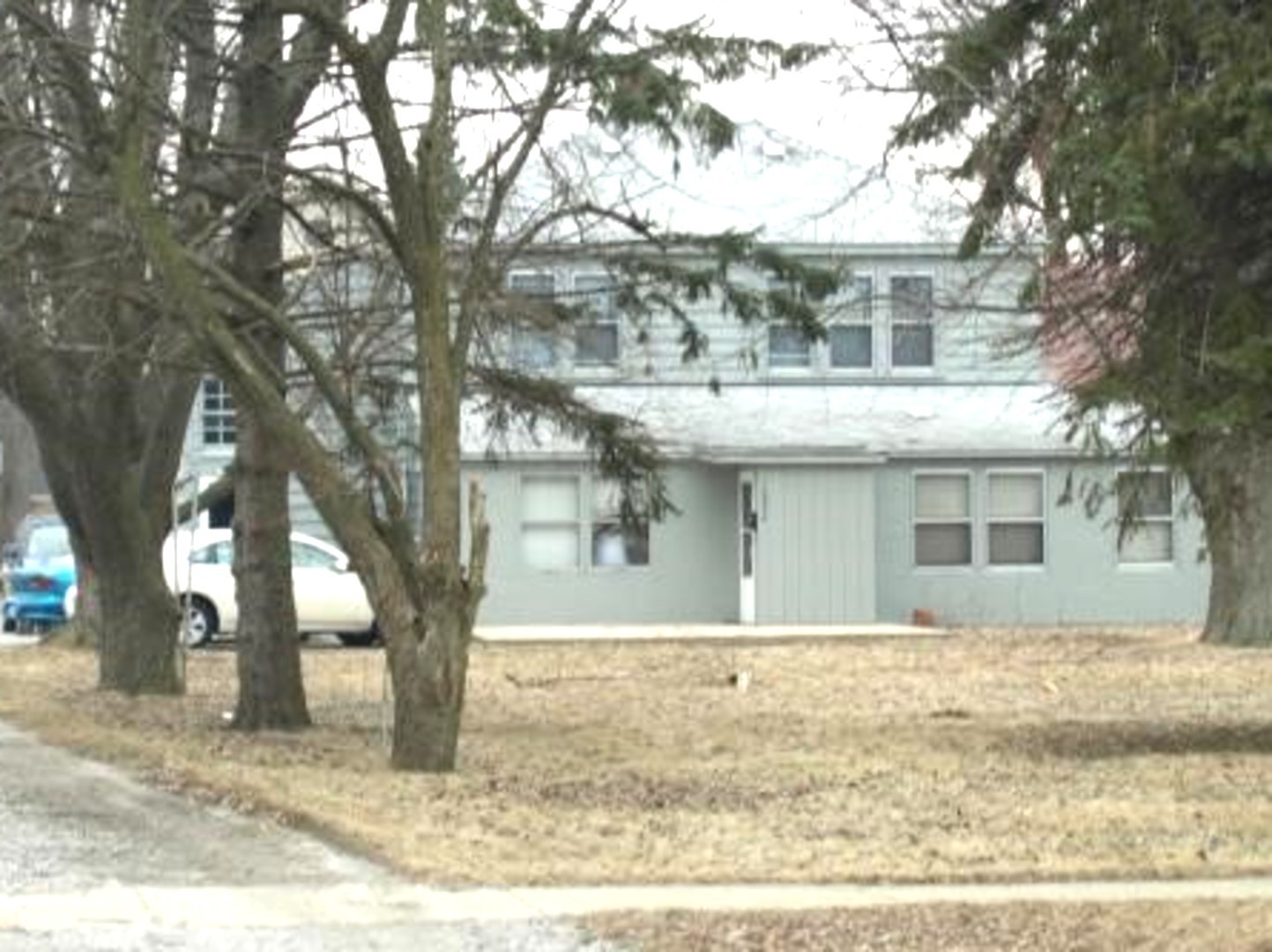 front view of house with a yard