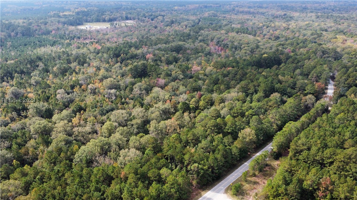 Aerial view of property