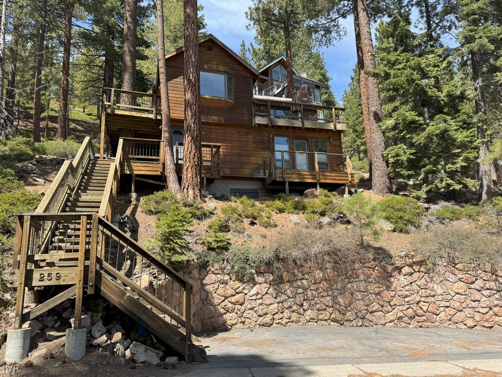 Existing tear-down cabin on Tuscarora