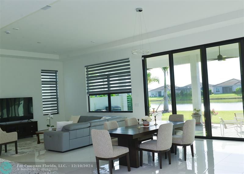 a view of a livingroom with furniture and window