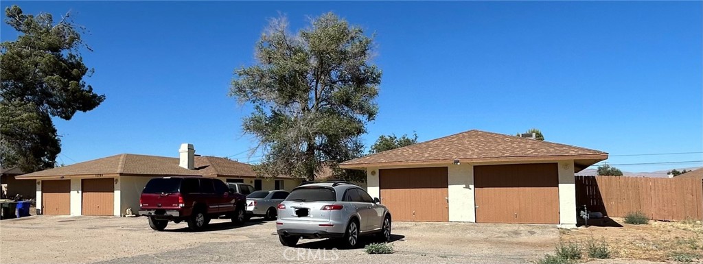 a car parked in front of a house