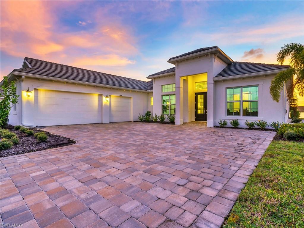 a front view of a house having yard