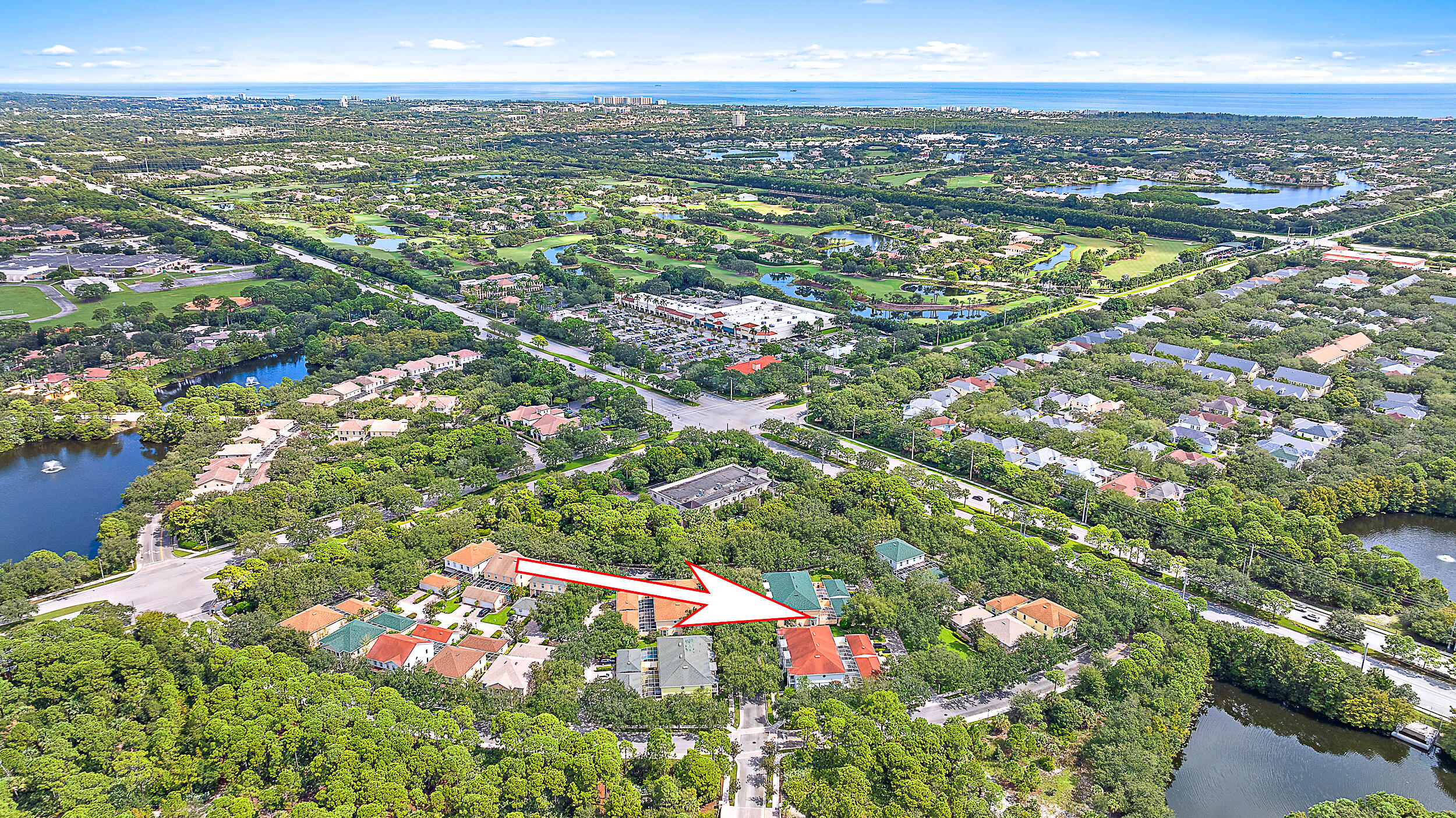 a view of city with ocean