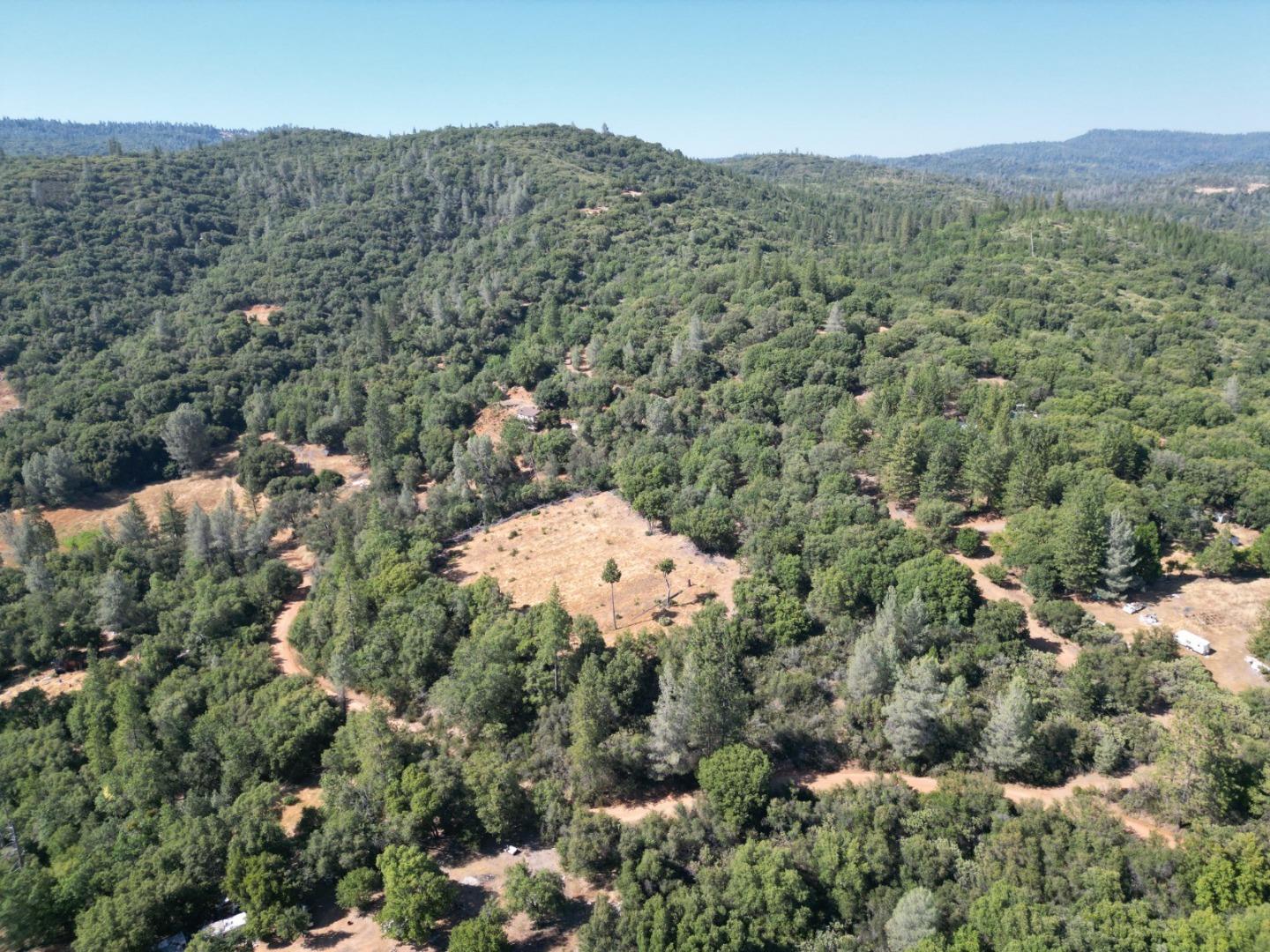 a view of a mountain in the distance