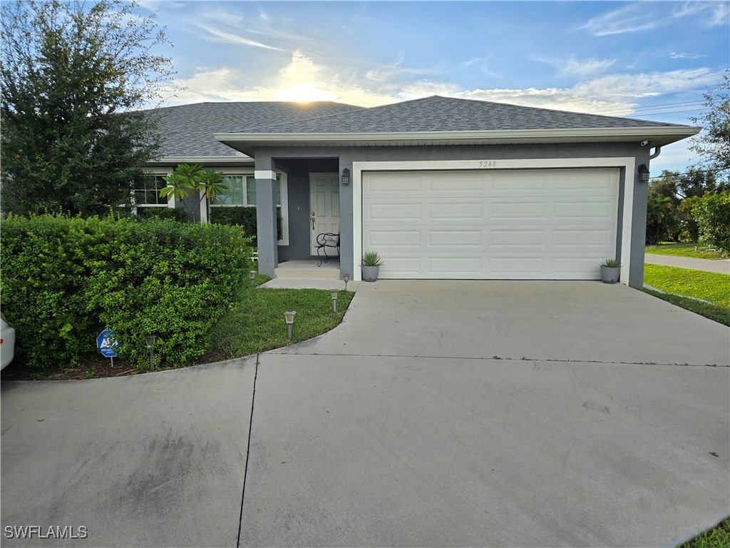 front view of a house