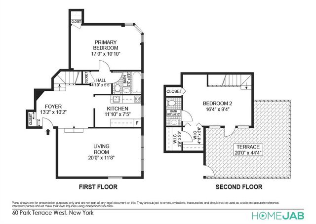 $649,000 | 60 Park Terrace West, Unit A83 | Inwood