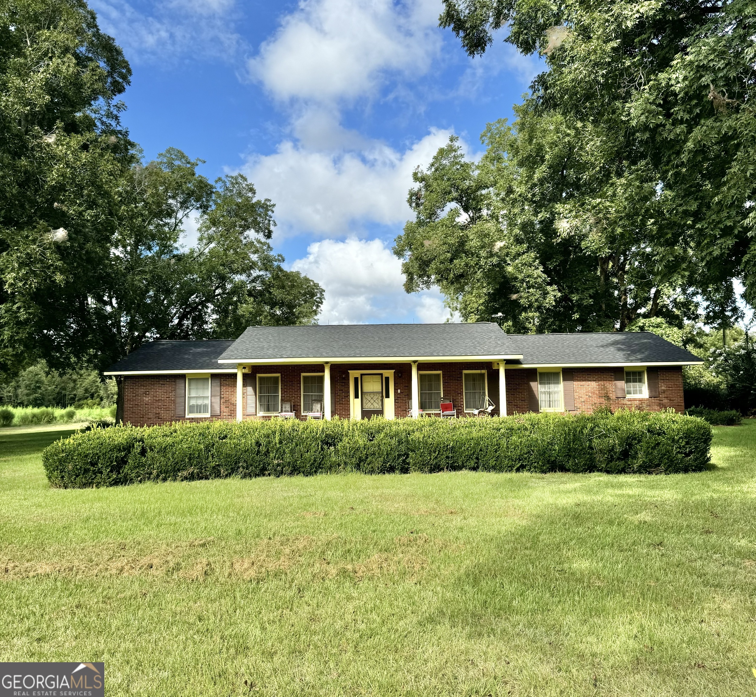 front view of house with a yard