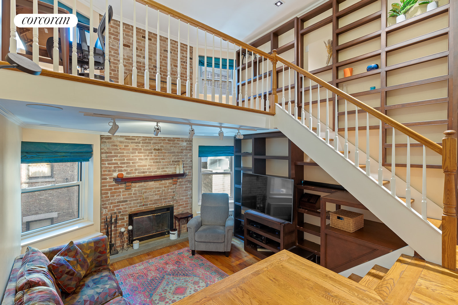 a view of living room with furniture