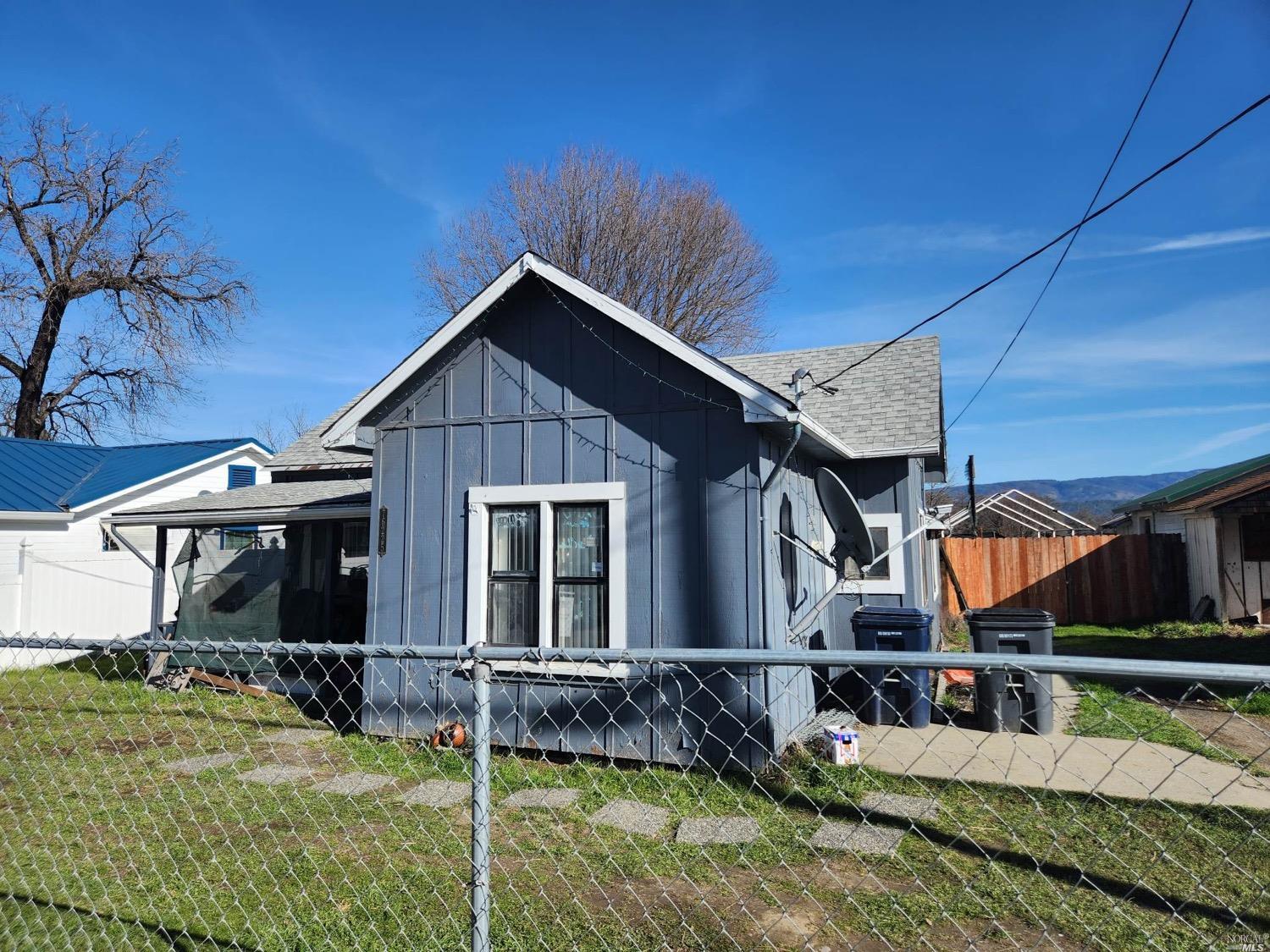 front view of house with a yard