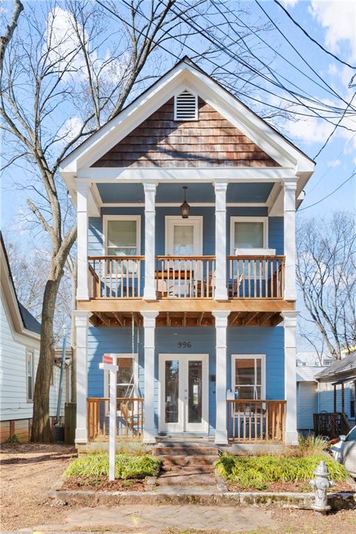 2 story shotgun house