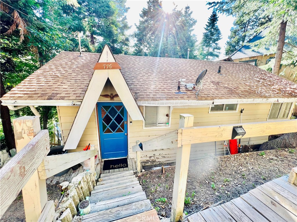 a view of outdoor space yard and deck