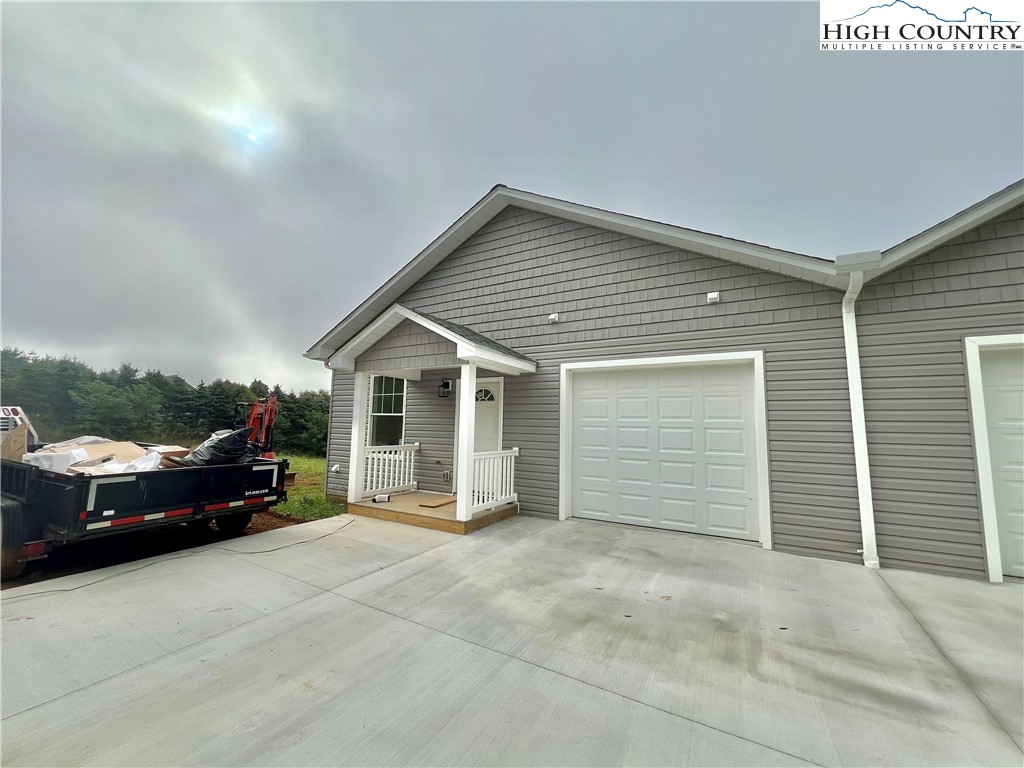 a car parked in front of house