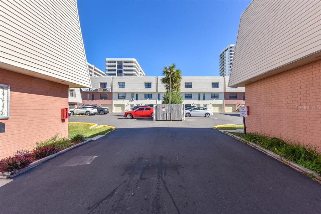 a cars parked in front of a building