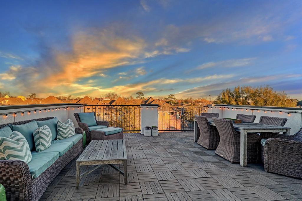 This home offers a coveted private rooftop deck!