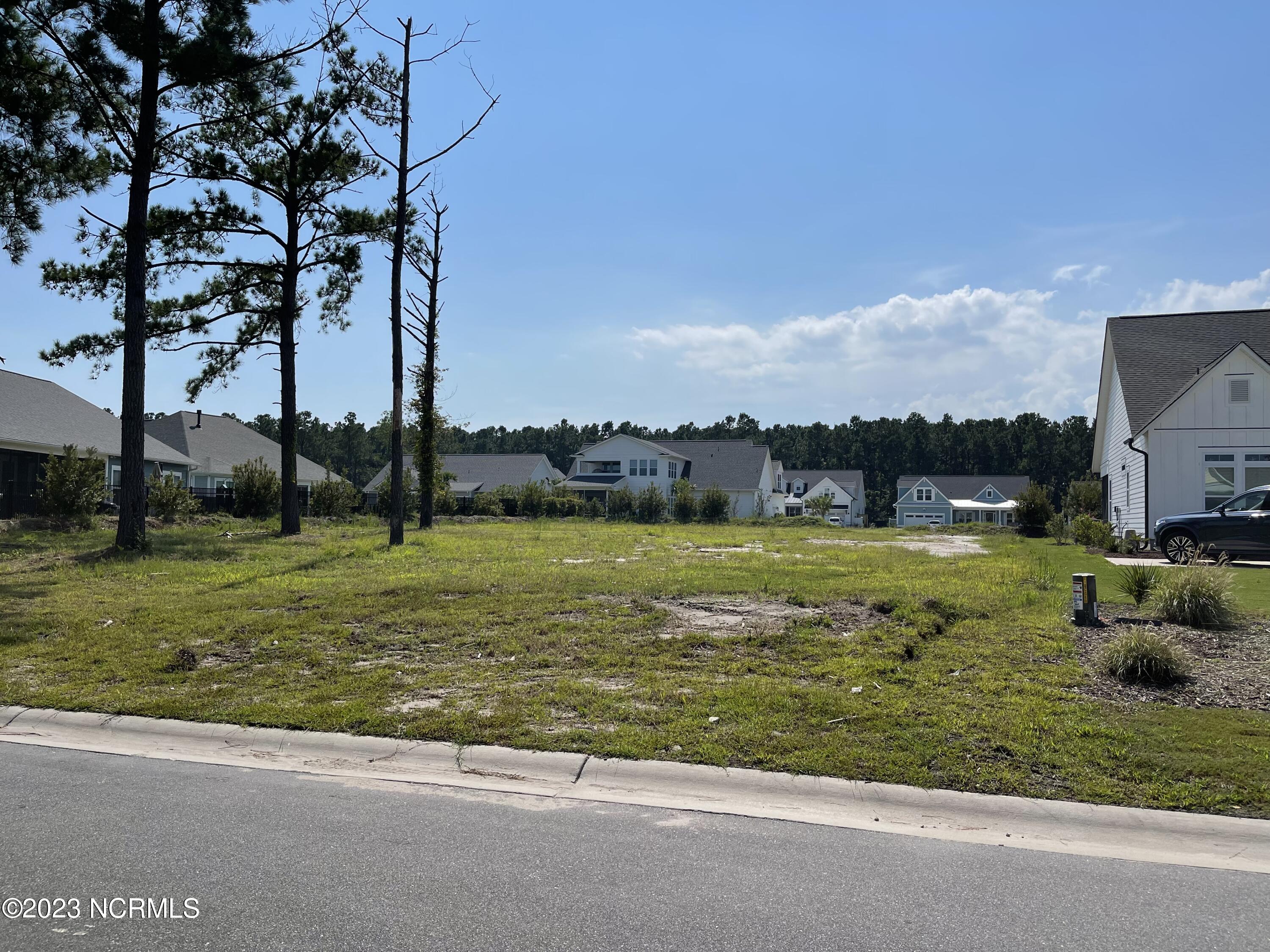 View of lot from street