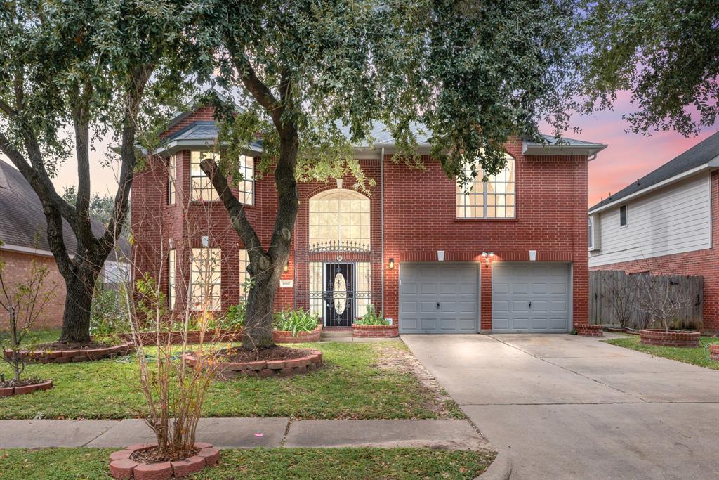 A beautiful brick front elevation with classic traditional style