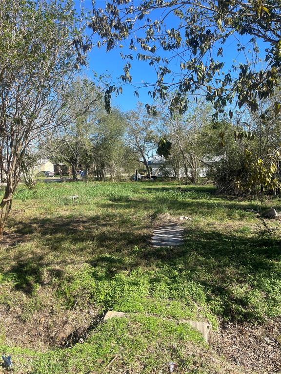 a view of a golf course with a yard