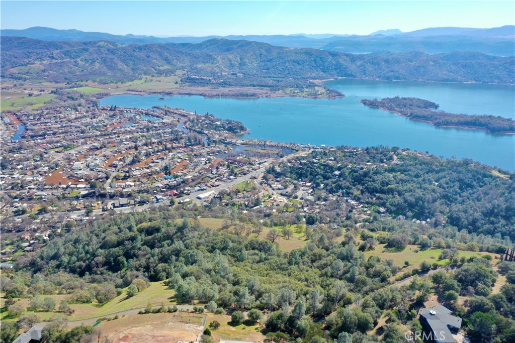 a view of a lake with mountains and mountain view