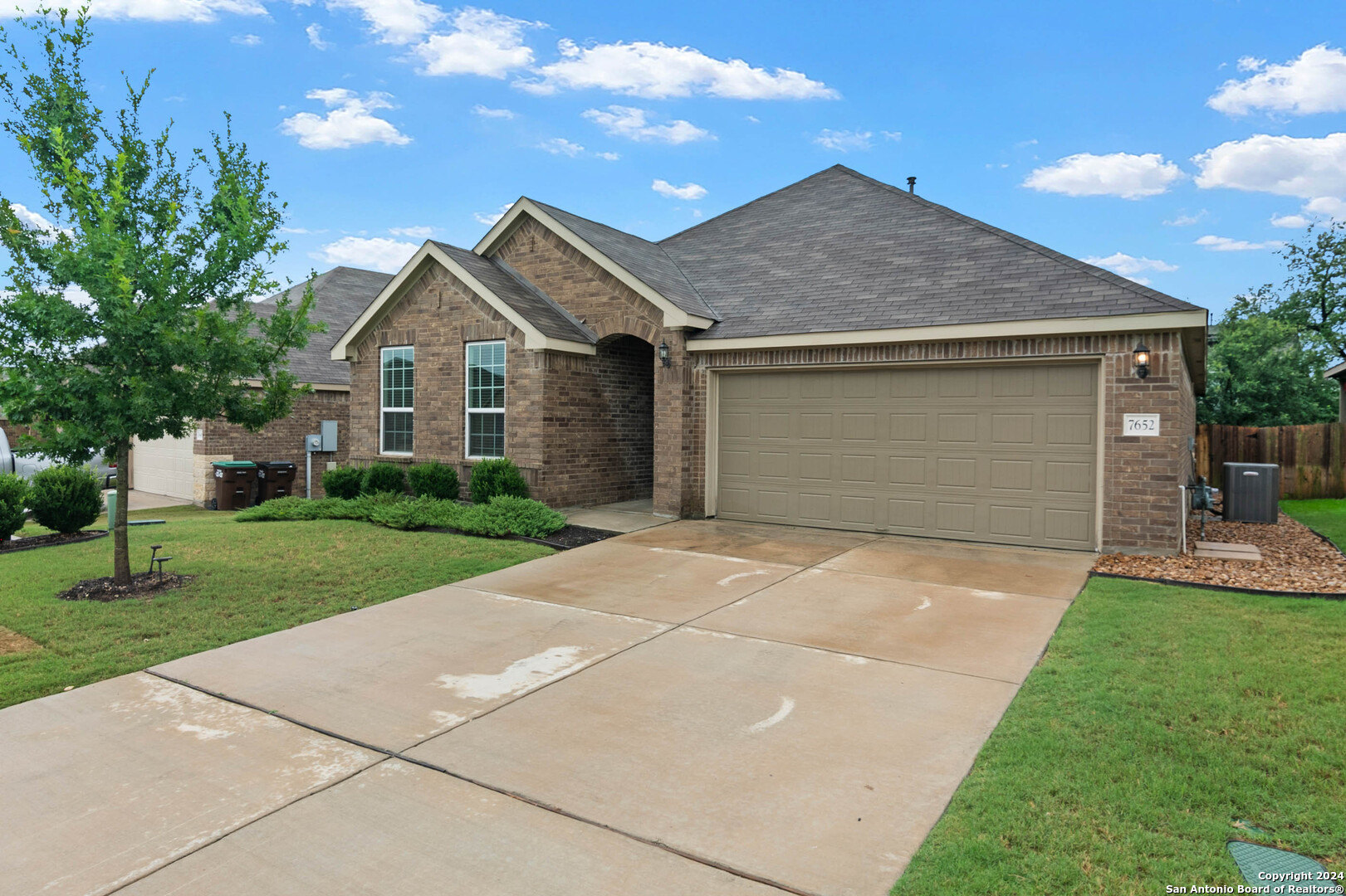 a front view of house with yard