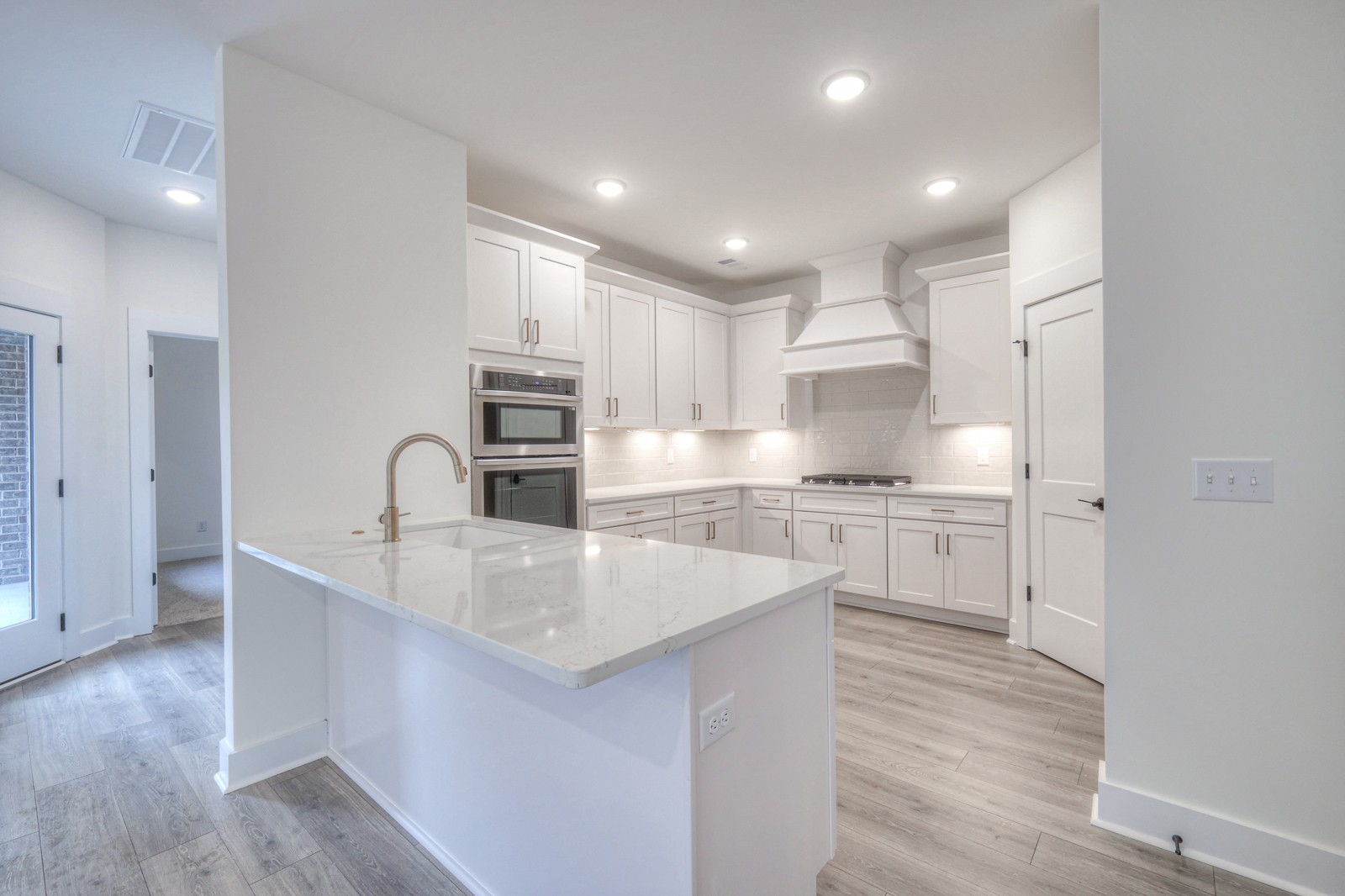 Gourmet kitchen in the Everleigh end unit.