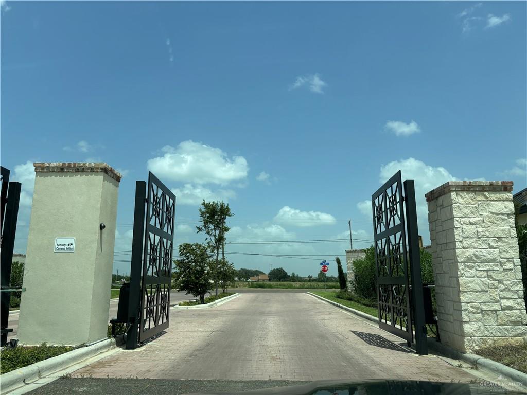 a view of a street with a building