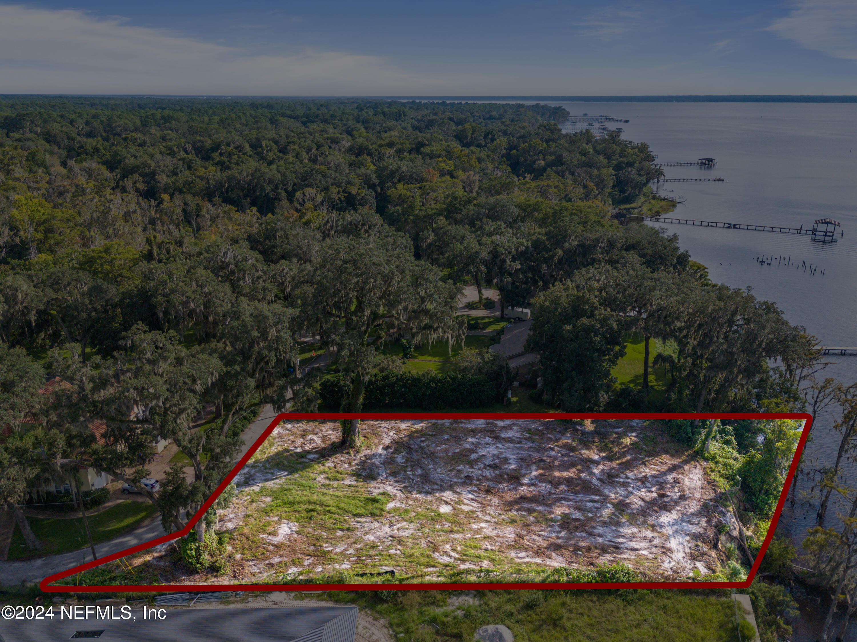 Vacant and Cleared Waterfront Lot