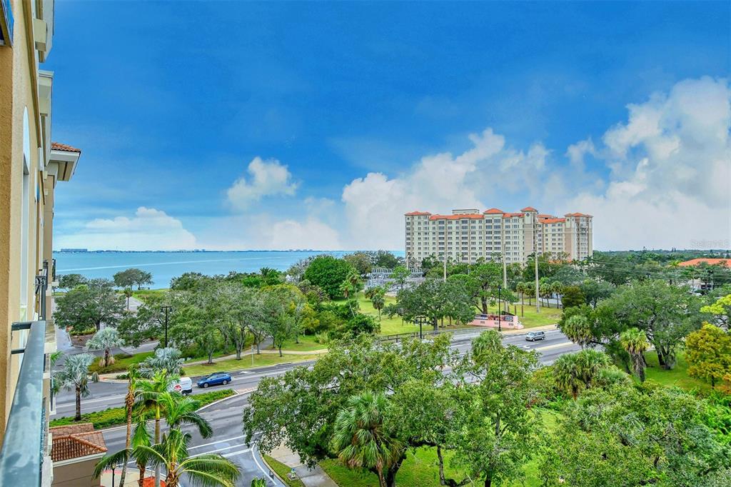 View from master bedroom balcony