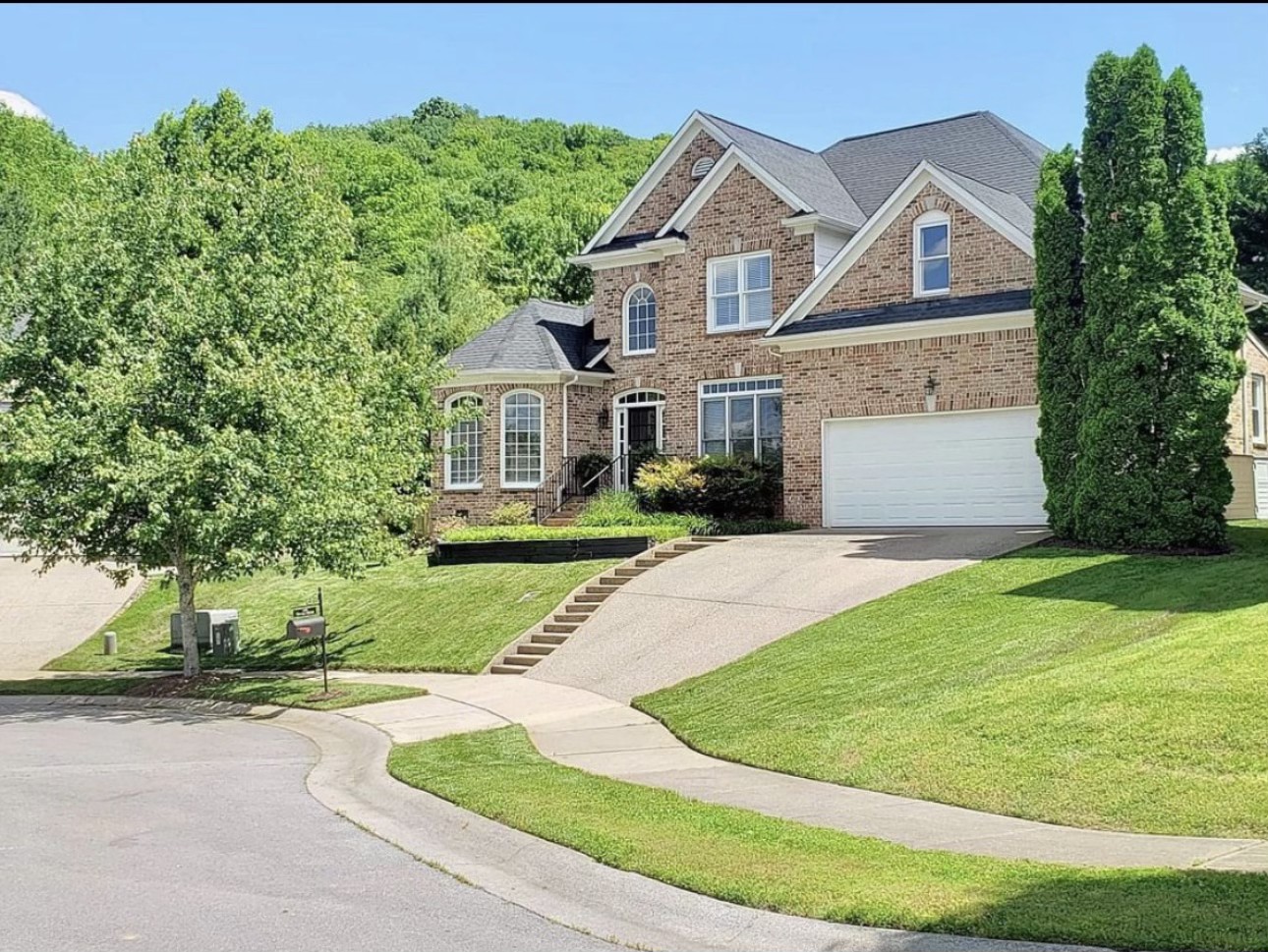 front view of house with a yard