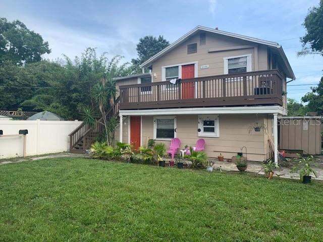 front of property- apartment on the second floor