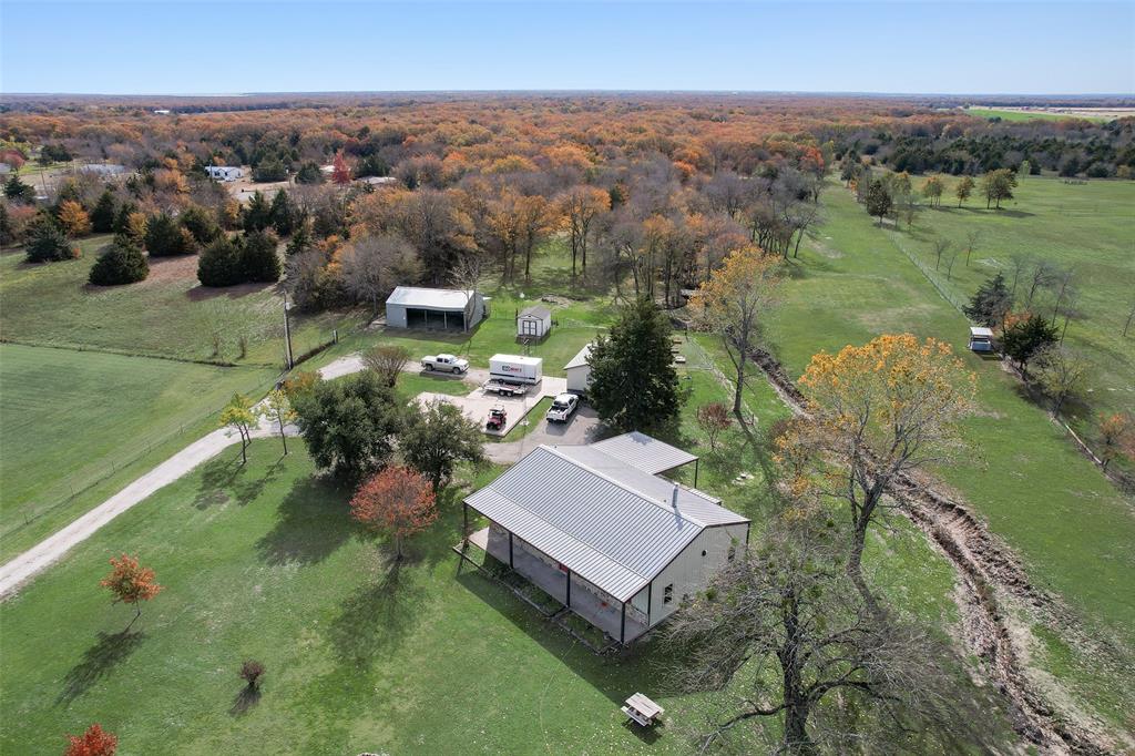 Bird's eye view of home