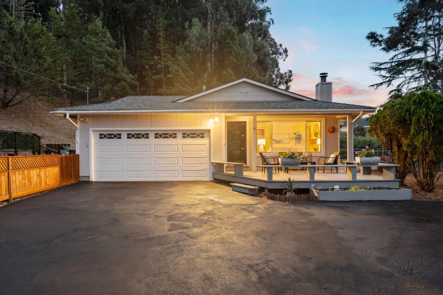 a view of a house with a outdoor space