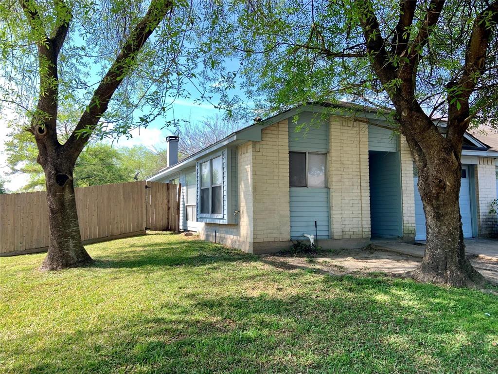 a house with a tree in front of it