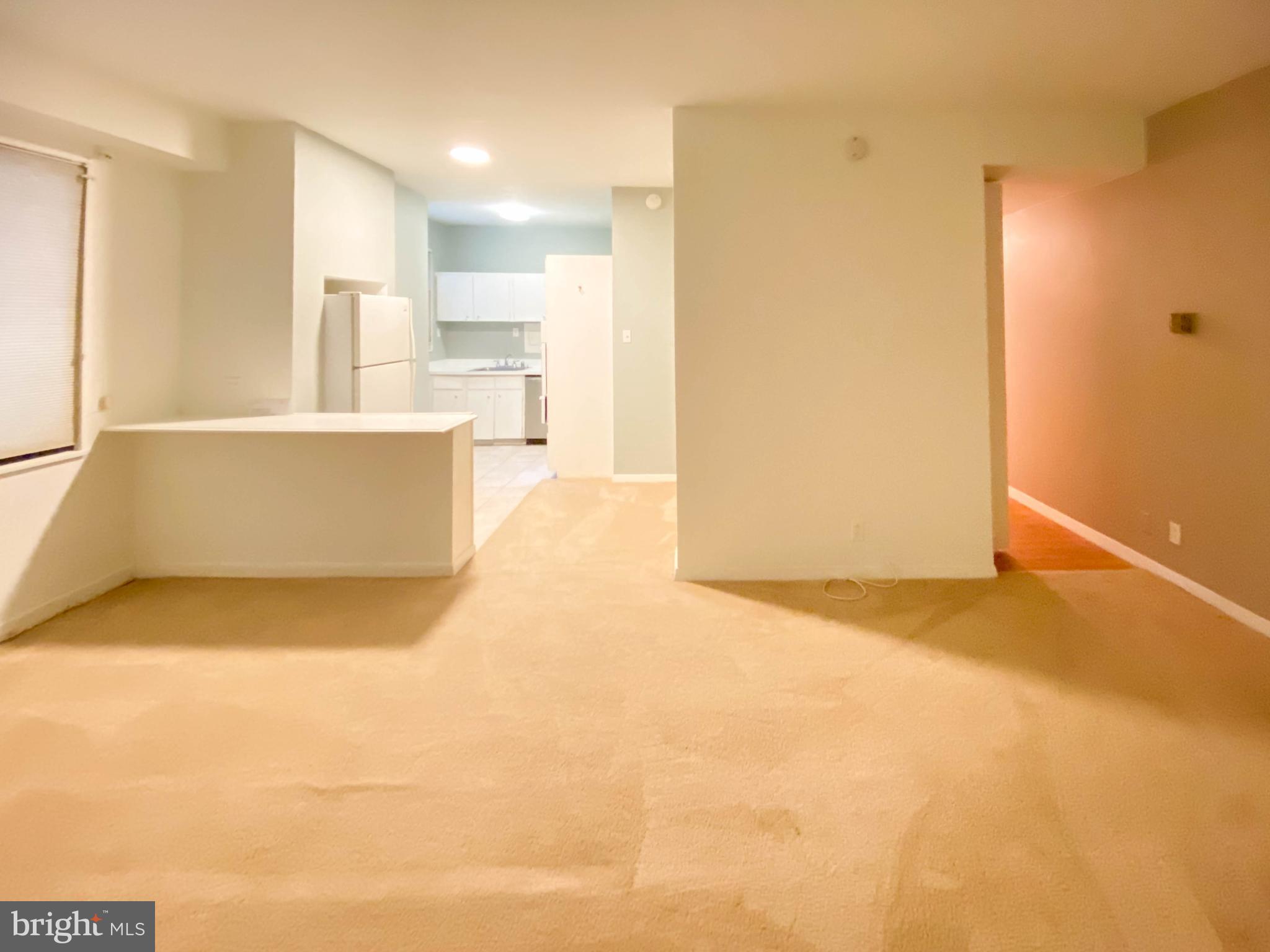 a view of a bathtub in a kitchen