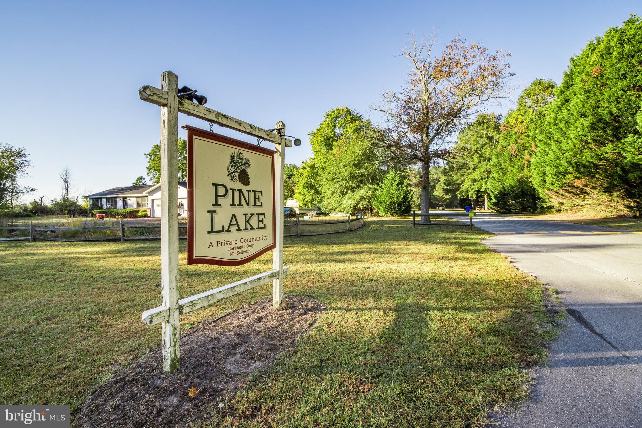 a view of a street sign