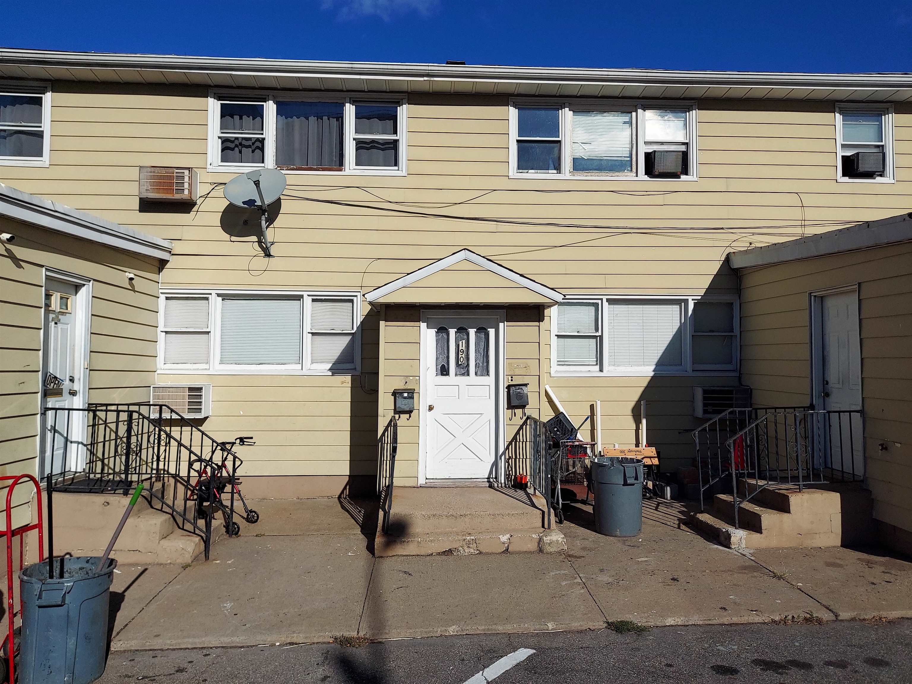 front view of house with a patio