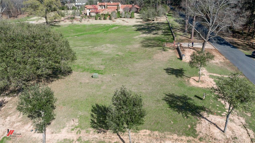 a view of outdoor space with garden