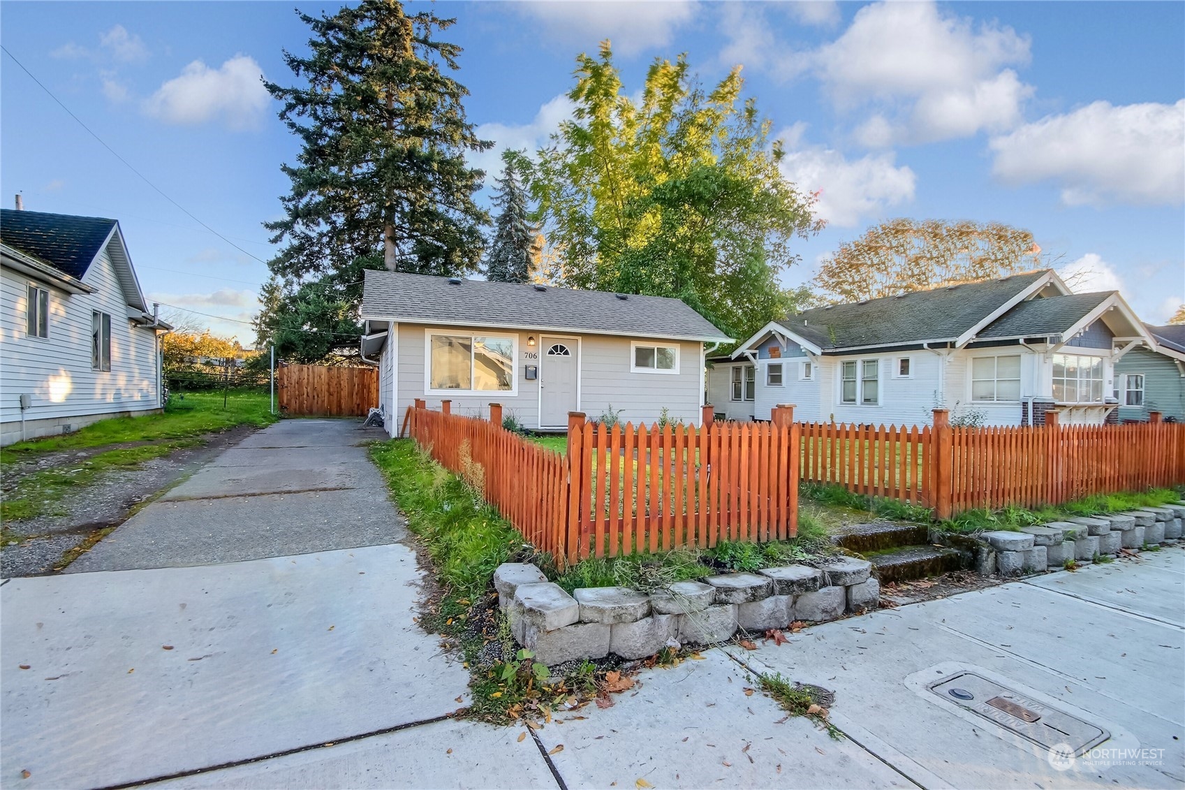 a view of house with outdoor space and street view