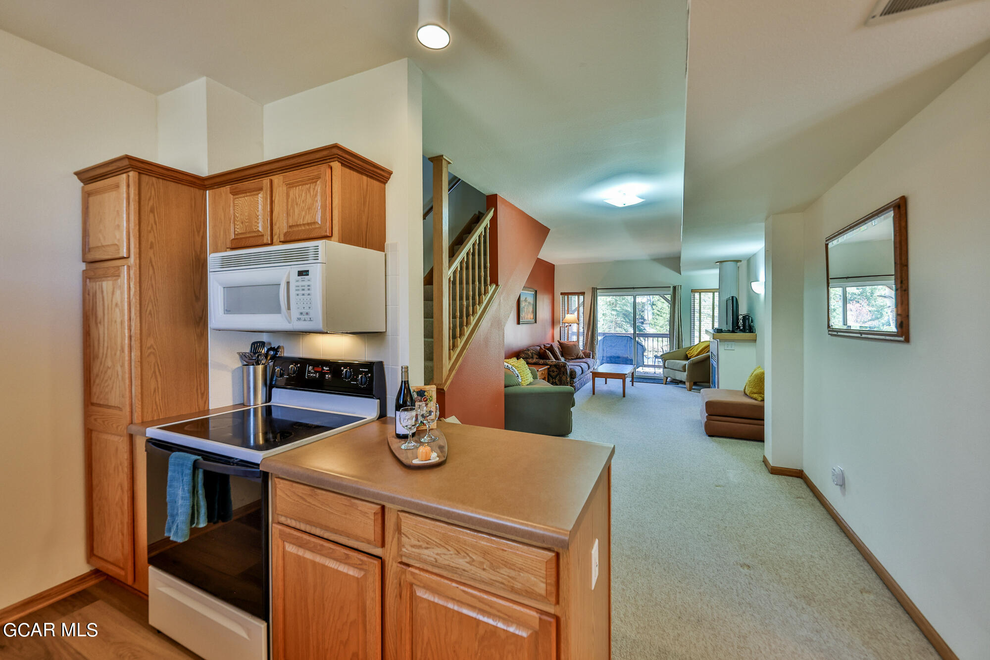 Kitchen with storage