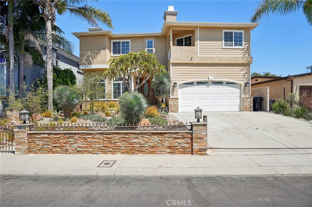 a view of a house with a street