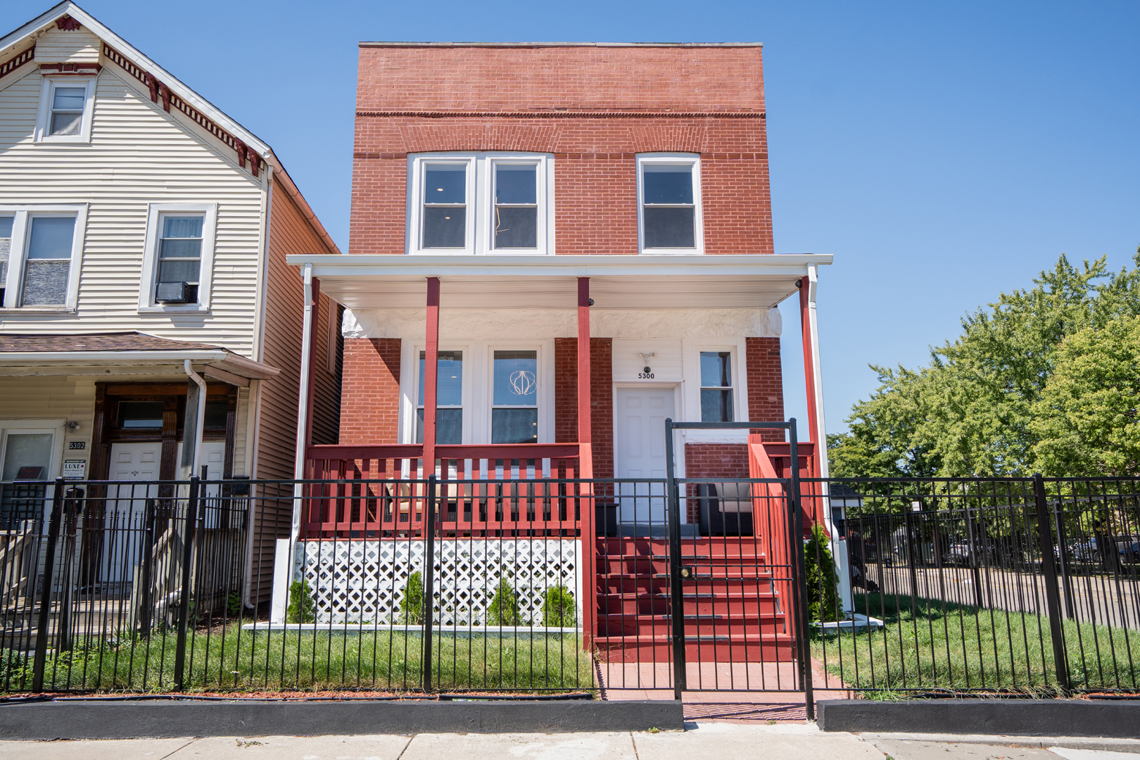 front view of a house