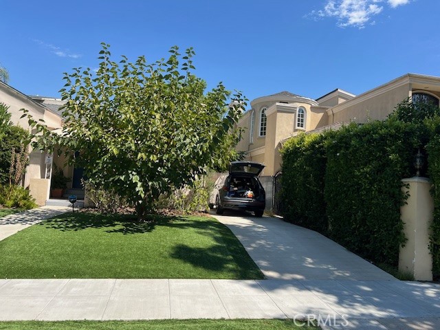 a view of outdoor space and yard