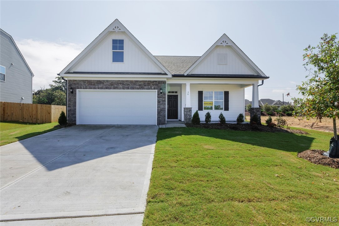 The Stanley is a three-bedroom, two-bath home with