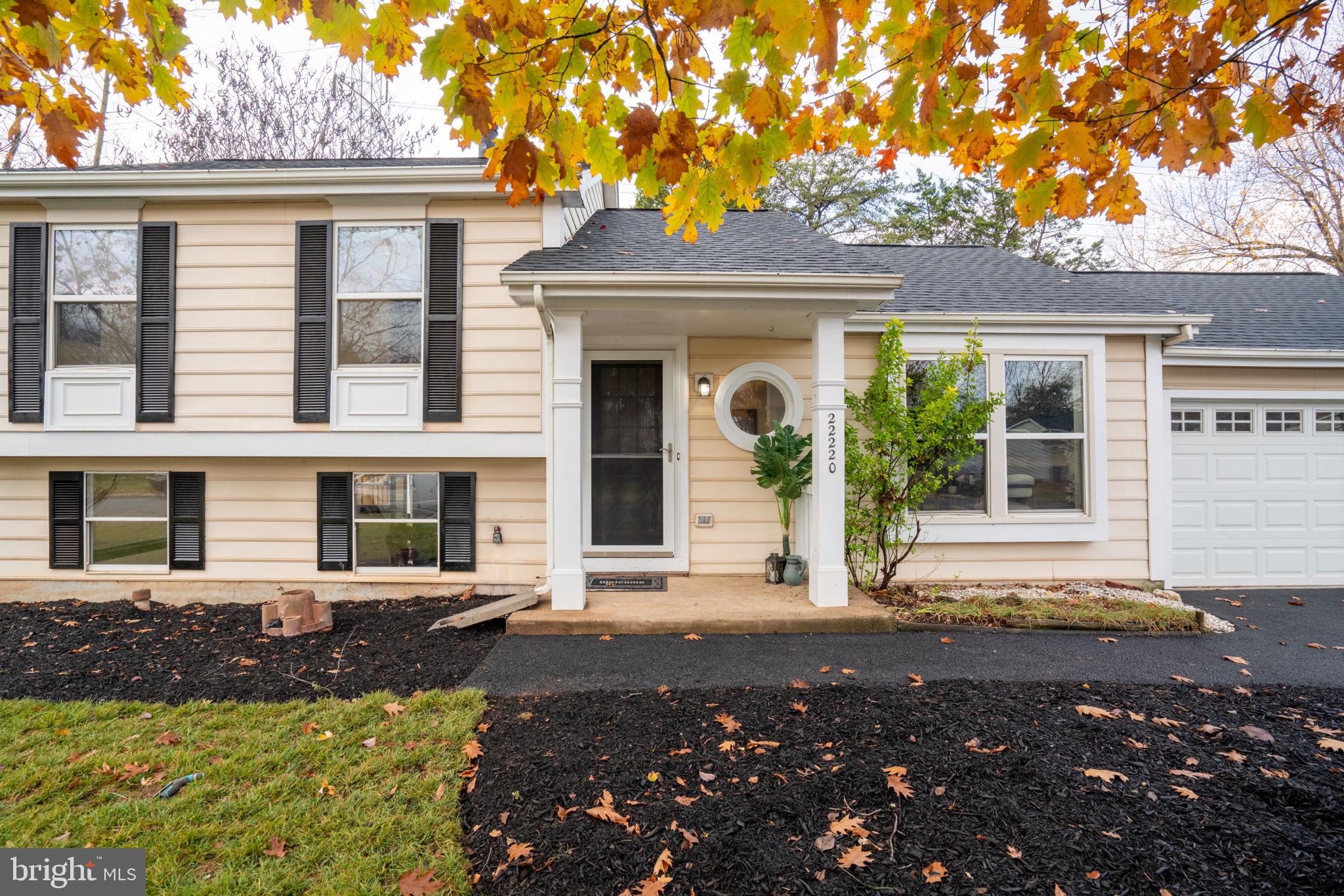 front view of a house with a porch