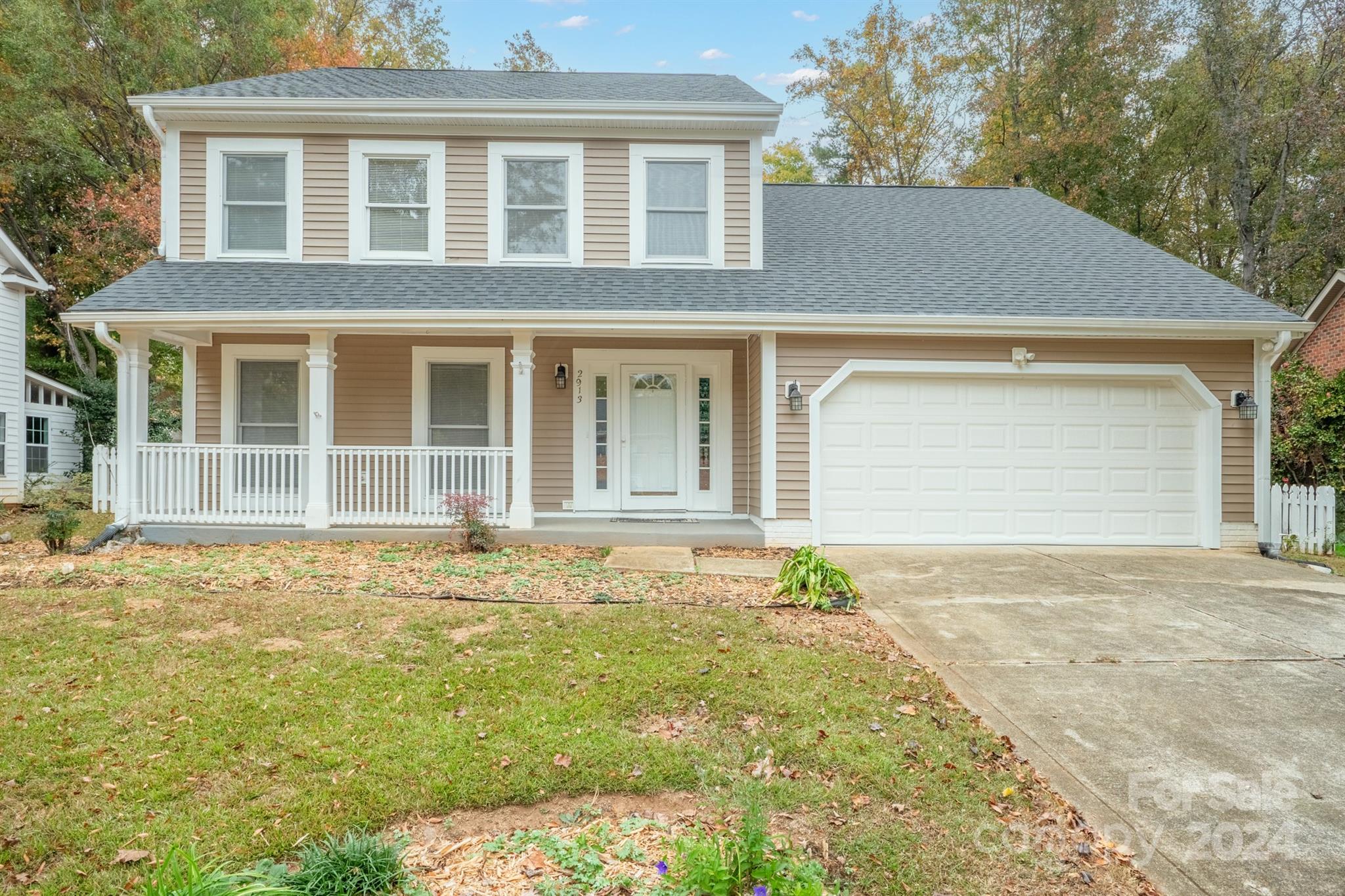 front view of a house