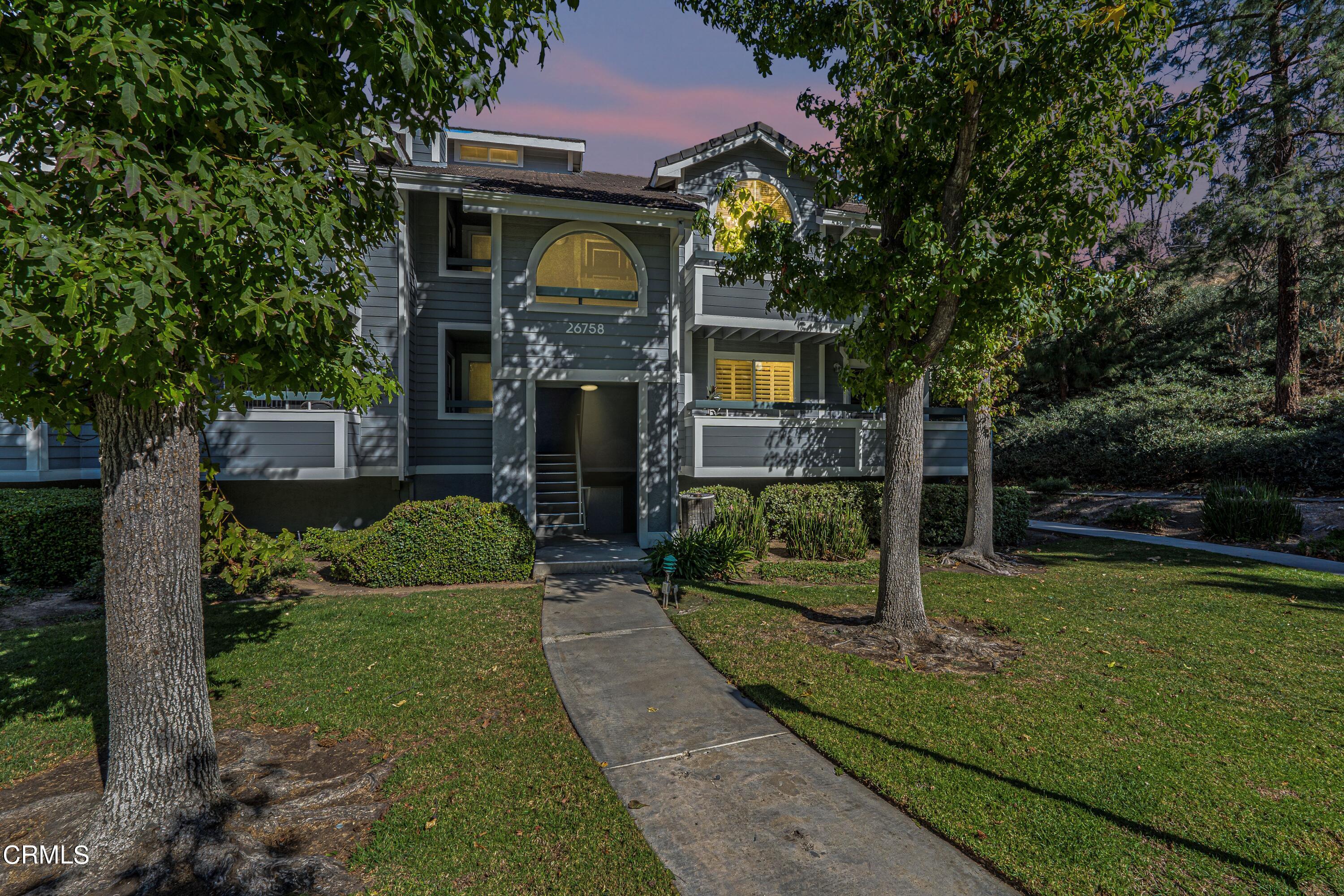 Condo's Entryway and Greenbelt