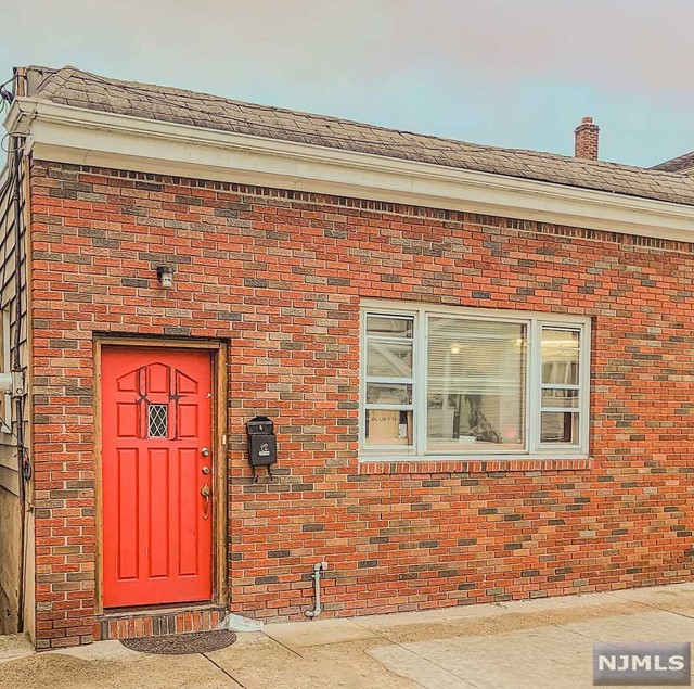 a view of front door of house