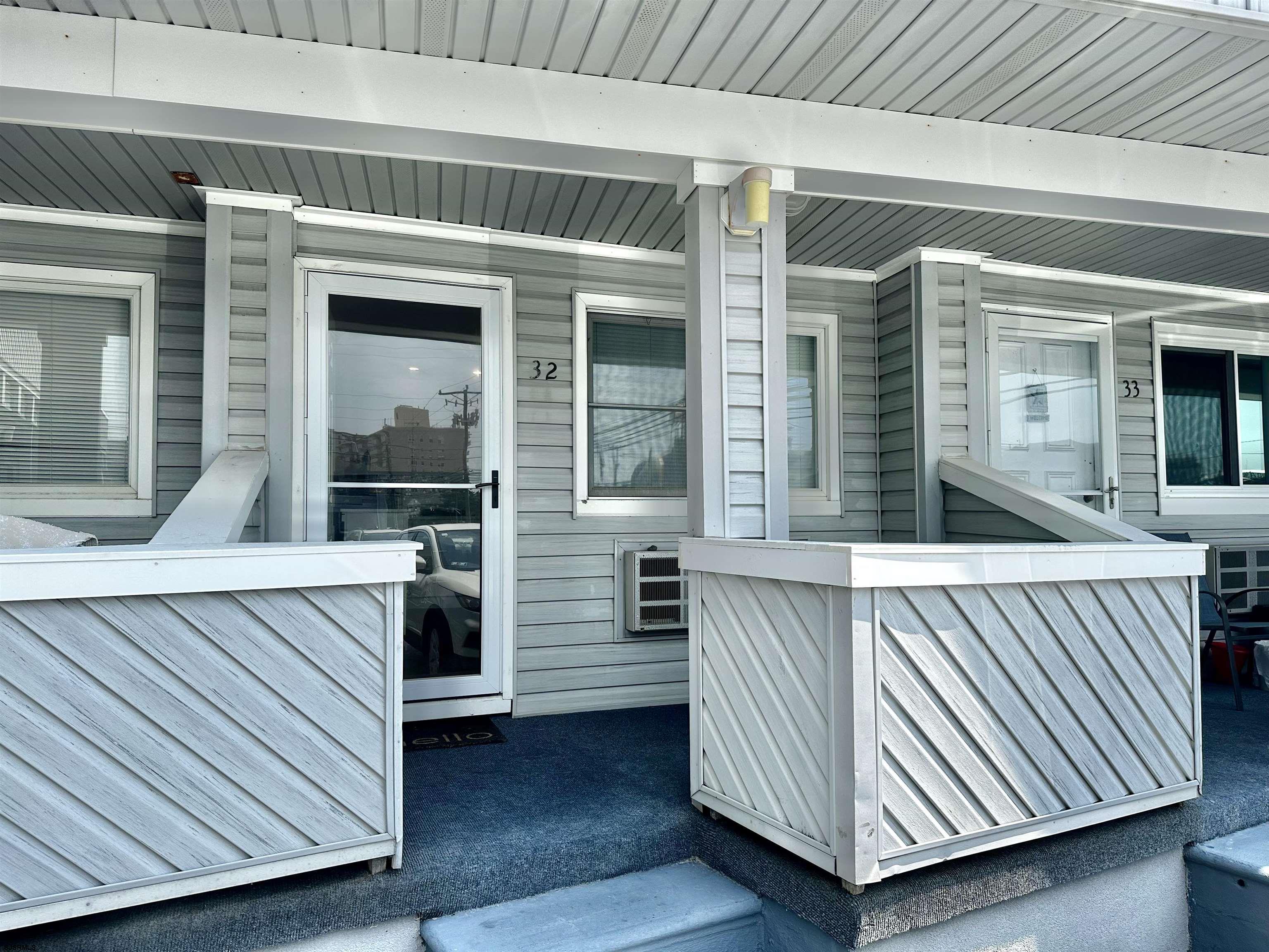 a view of outdoor space deck and kitchen