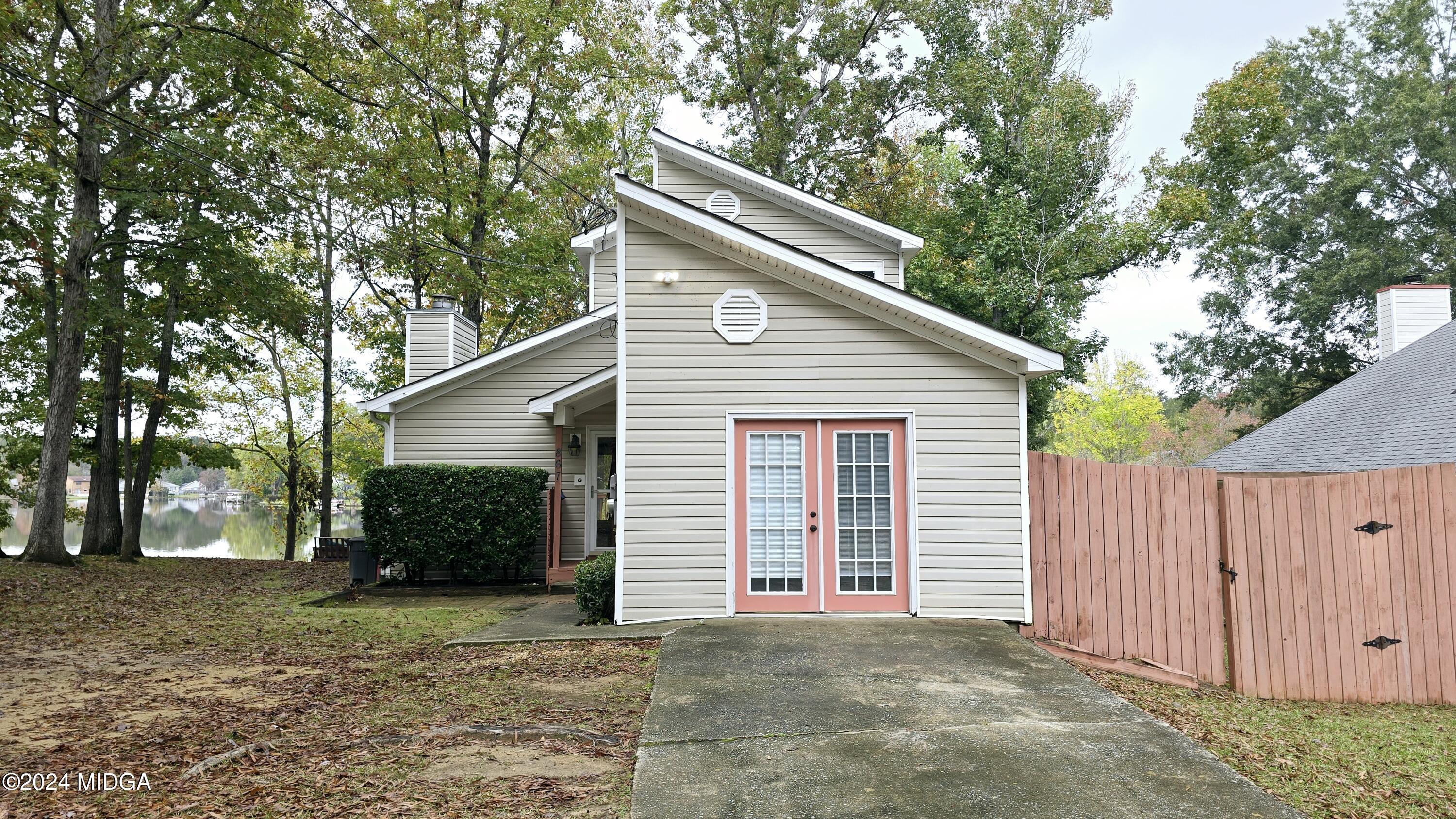 a view of outdoor space and yard