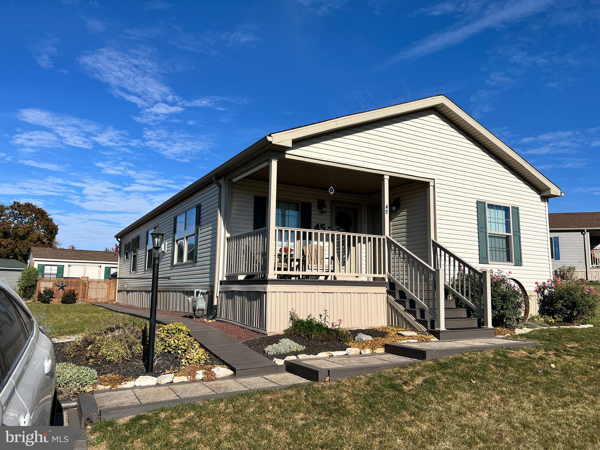 a front view of a house with garage